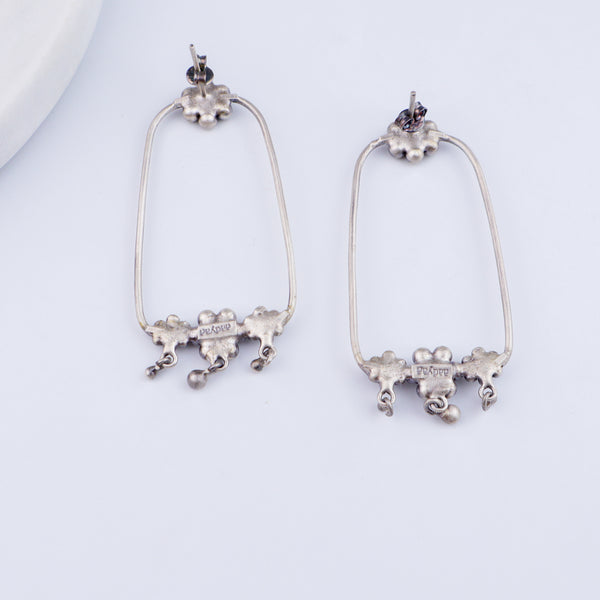 Kudi Chandbali | 925 silver earring | size : large