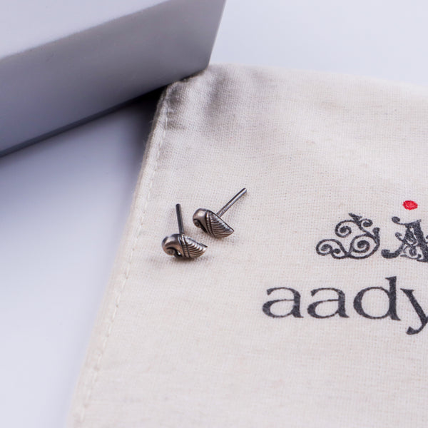 Tiny Silver Peacock Stud | 92.5 Silver