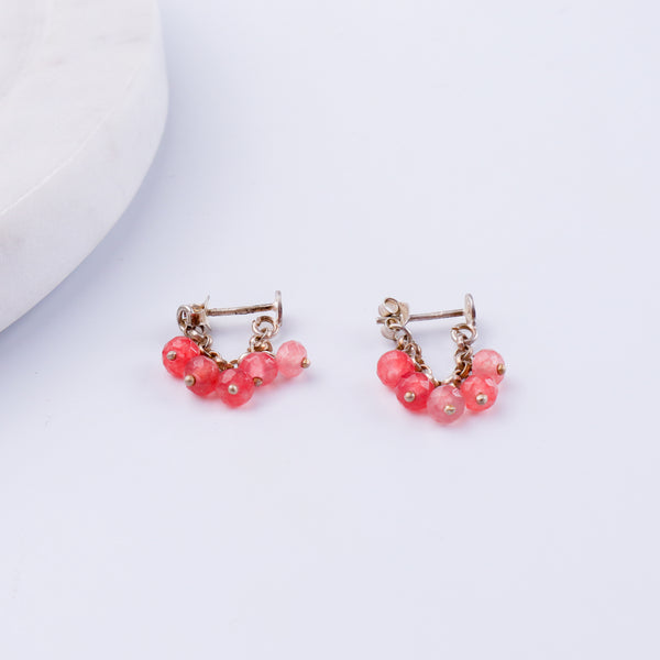 Silver Pink Sapphire Trinket