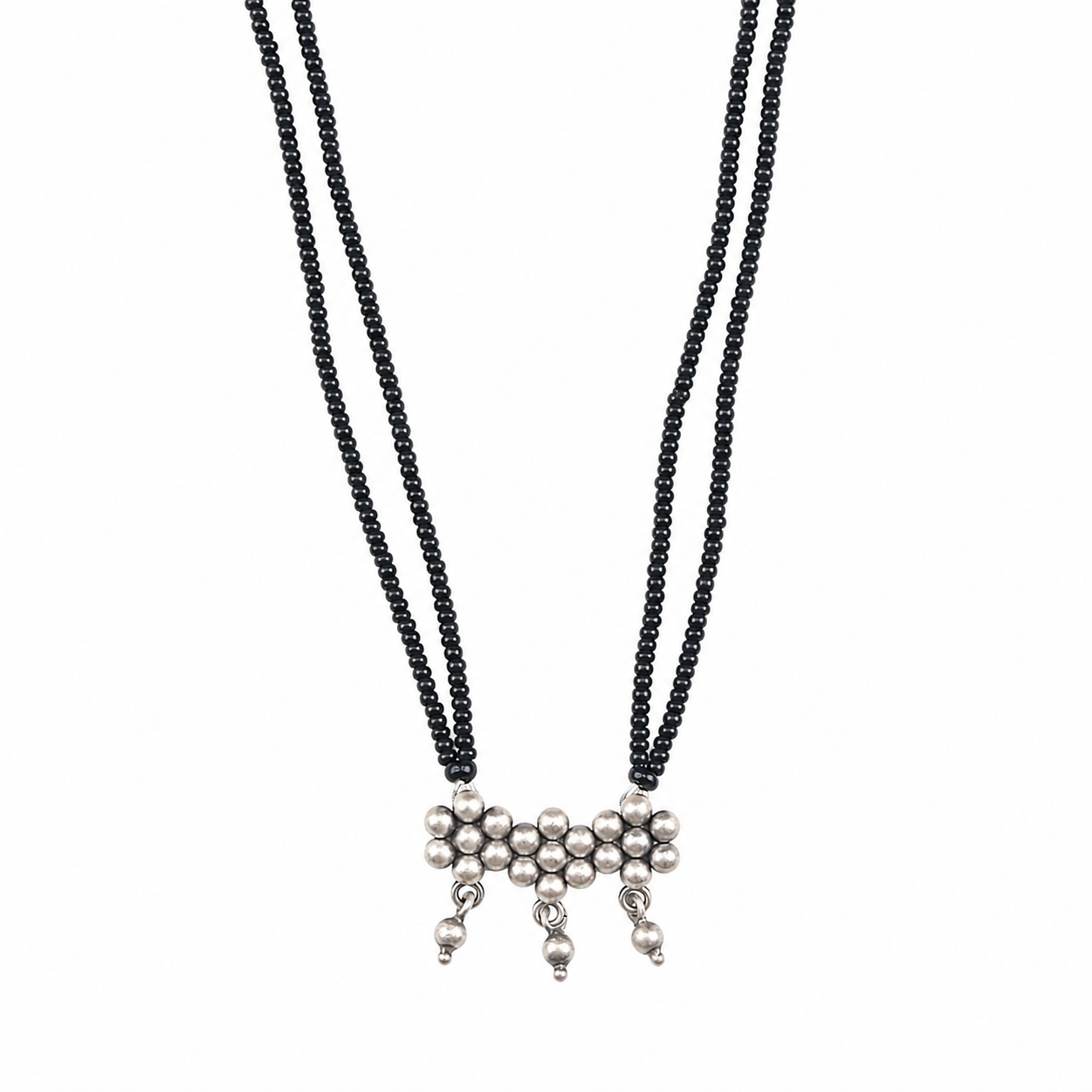 Itihaas Small Kudi Mangalsutra |  92.5 Silver