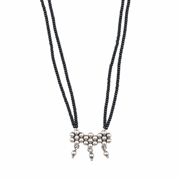 Itihaas Small Kudi Mangalsutra |  92.5 Silver
