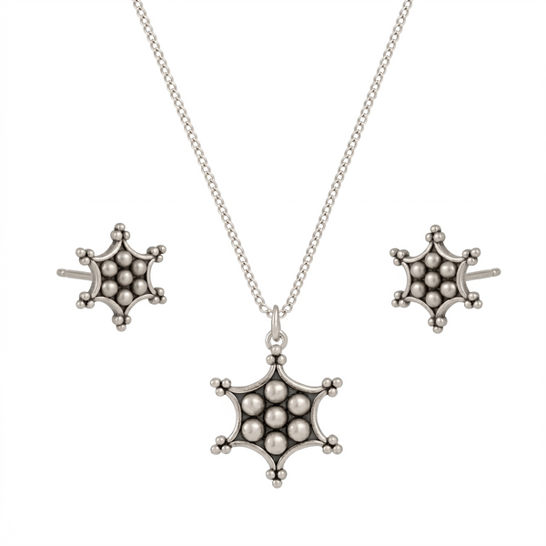 Kudi Nakshatra Pendant Set