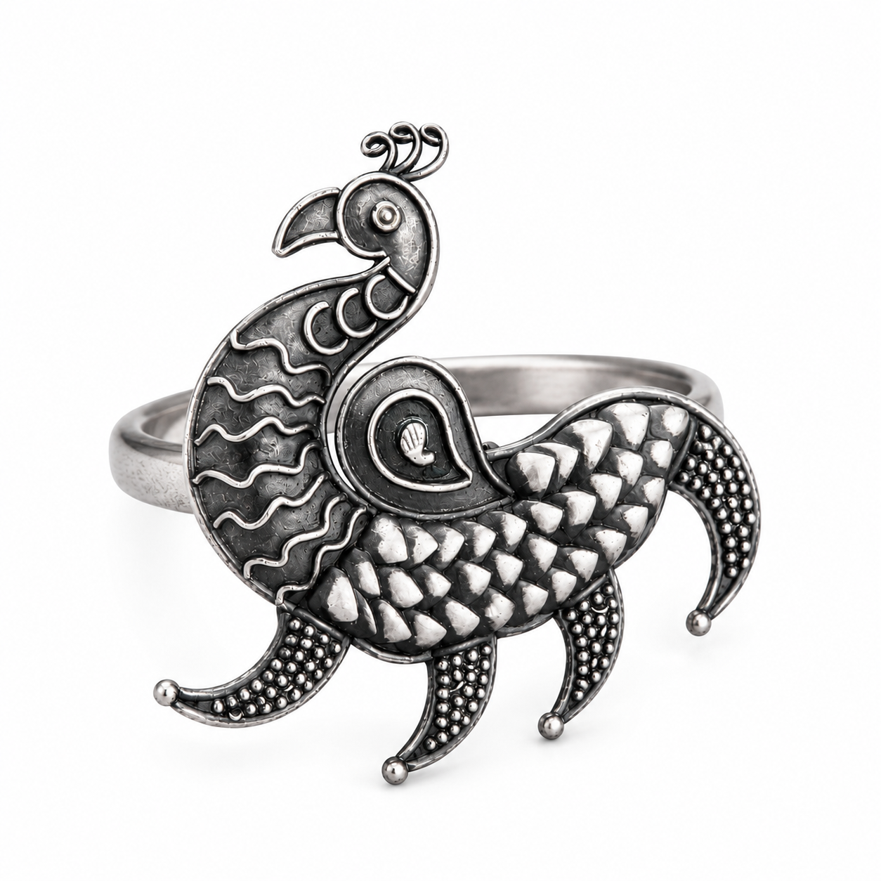 Mayur Ring: Big (Adjustable)