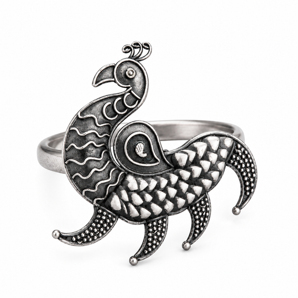 Mayur Ring: Big (Adjustable)
