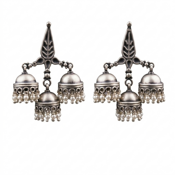 Mini Leaf Jhumki