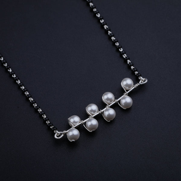 Pearl and Silver Necklace