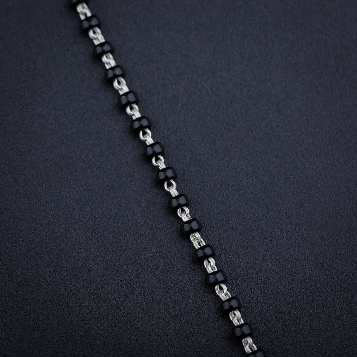 Oxidized Silver Mohan Maal Mangalsutra