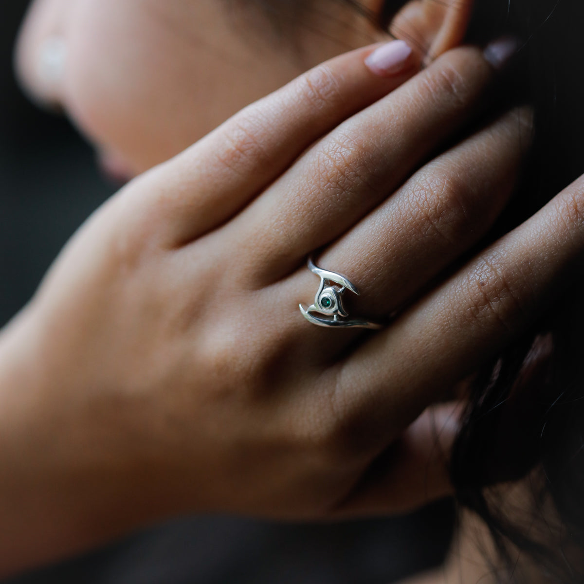 Silver Nakshatra Ring