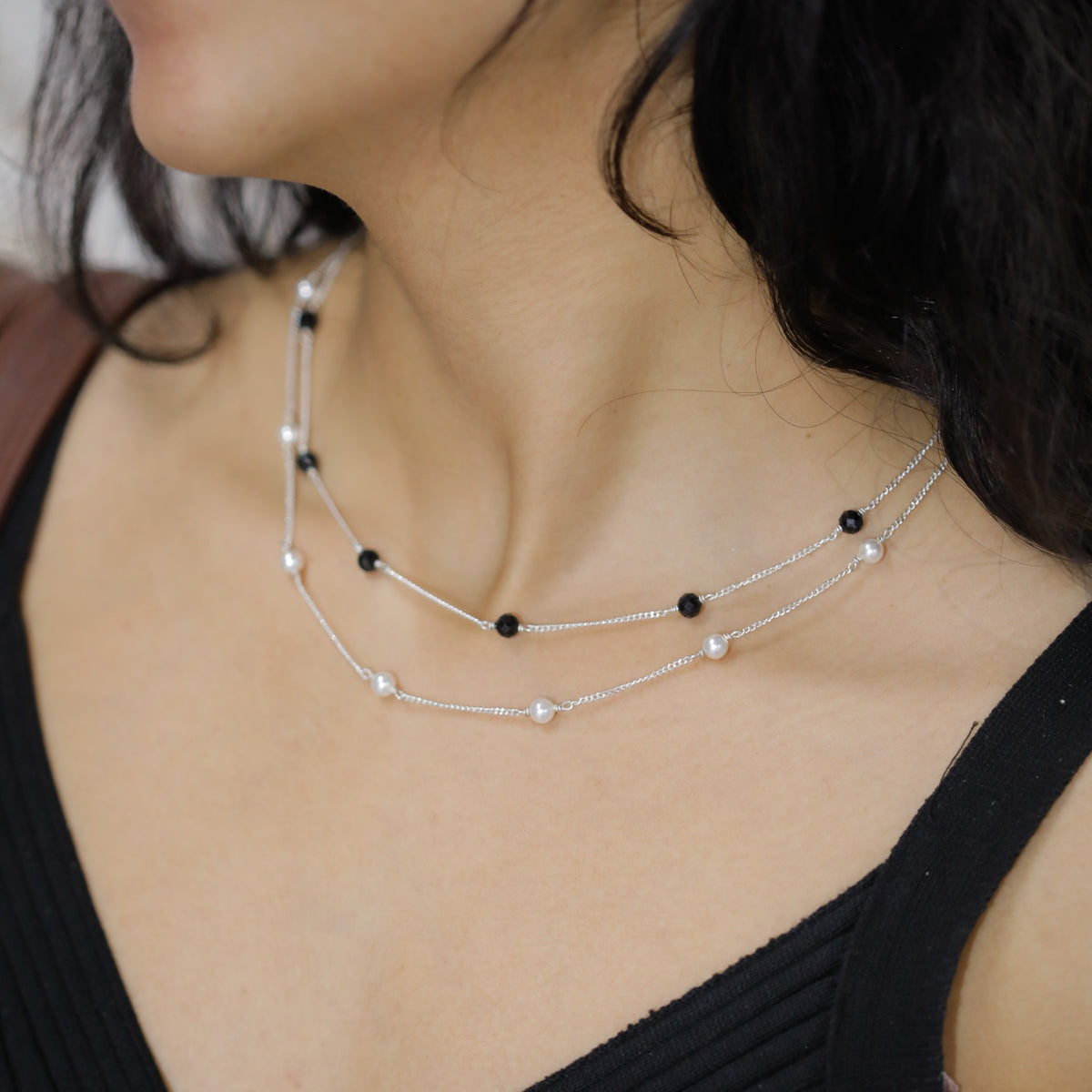 3 Way Silver Chain Mangalsutra