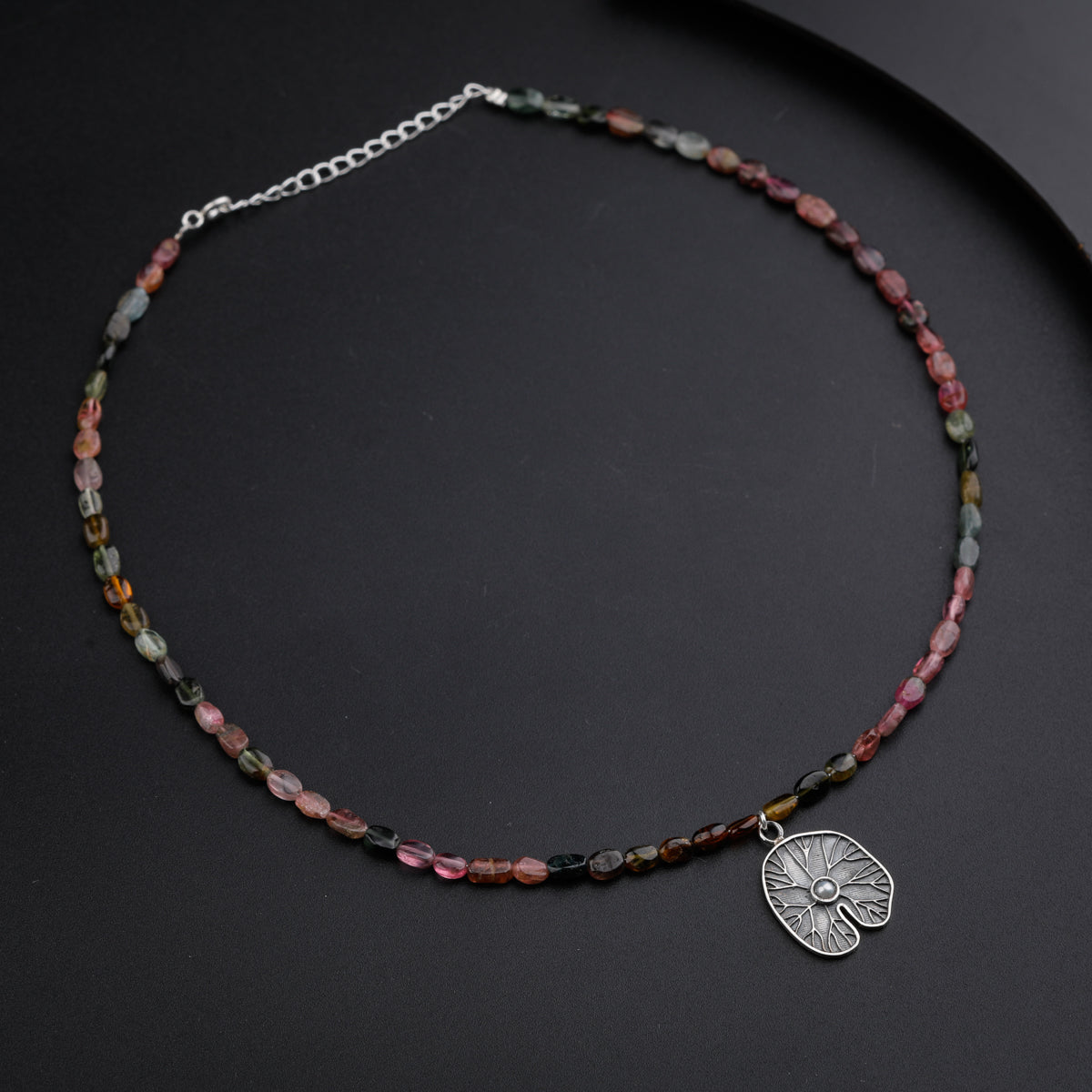 Saroj Parna Pendant Necklace with Tourmaline