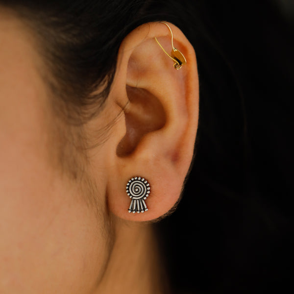 Snail Studs | 92.5 Silver