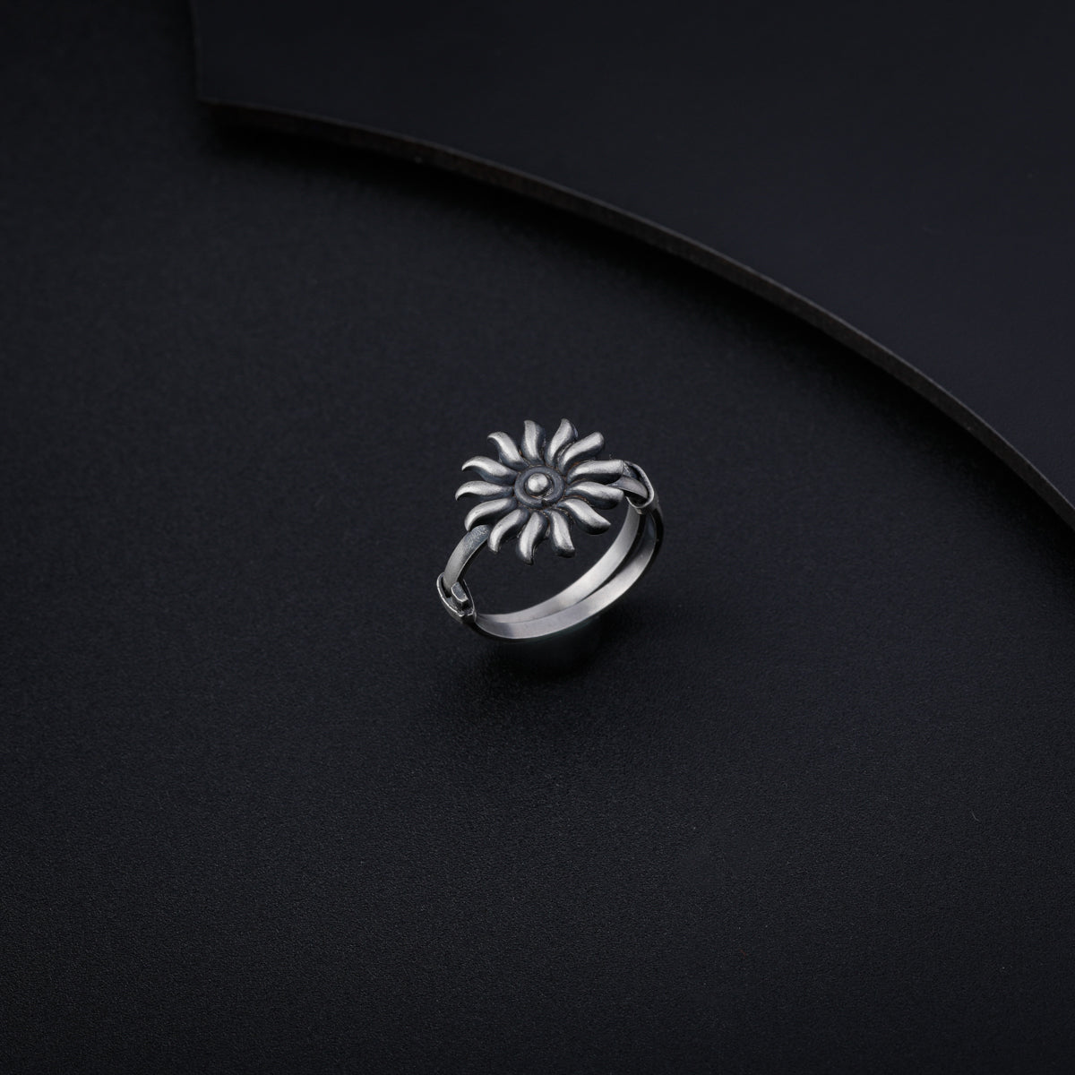 Silver Sun Ring