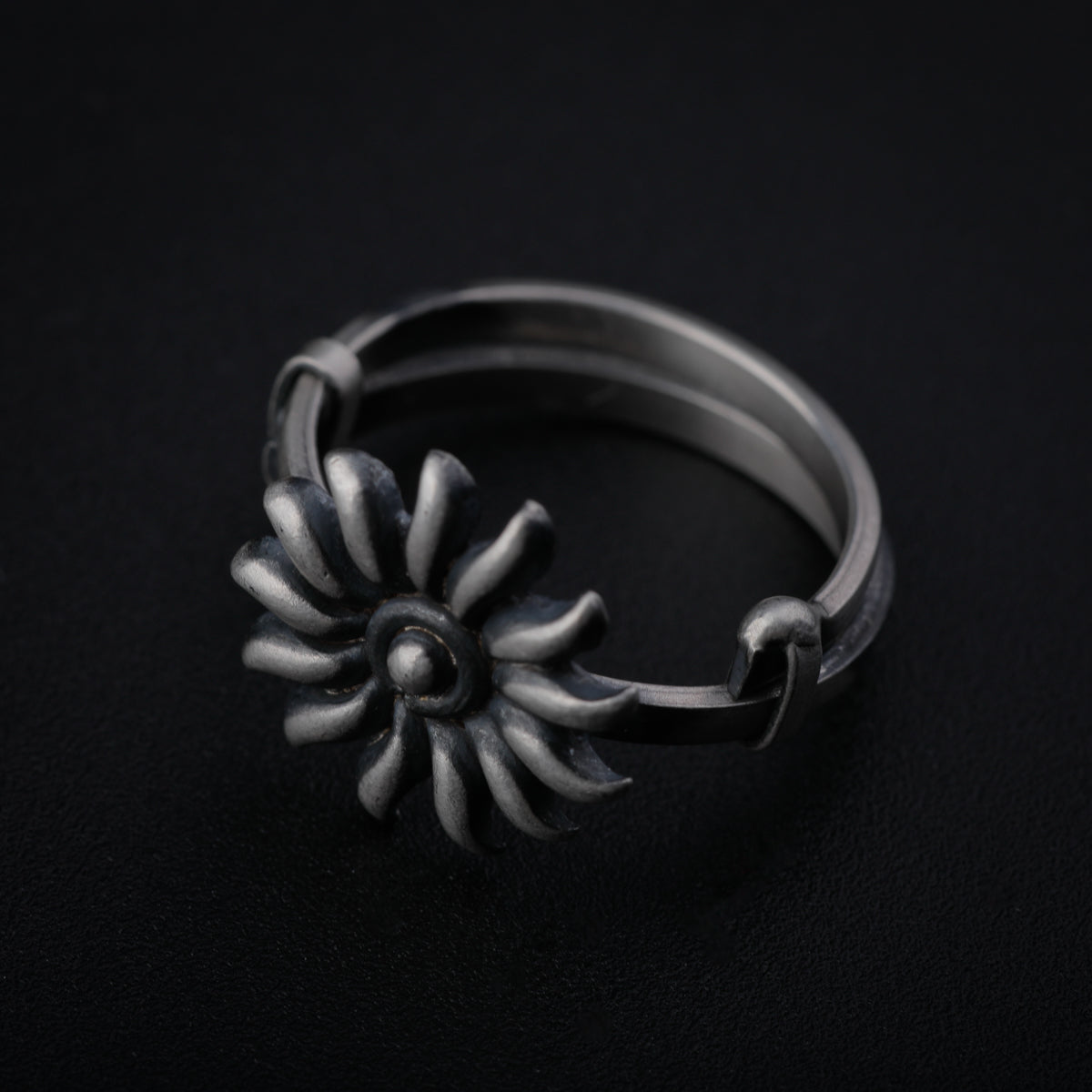 Silver Sun Ring