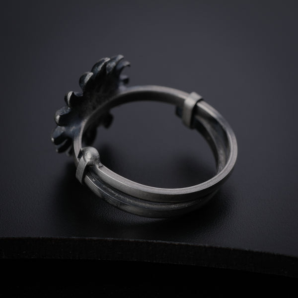 Silver Sun ring