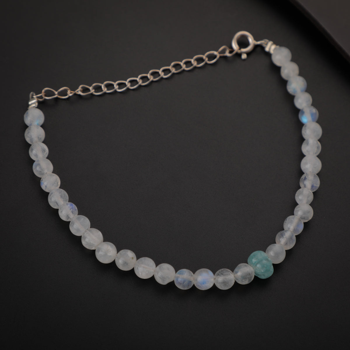 Silver Moonstone Bracelet