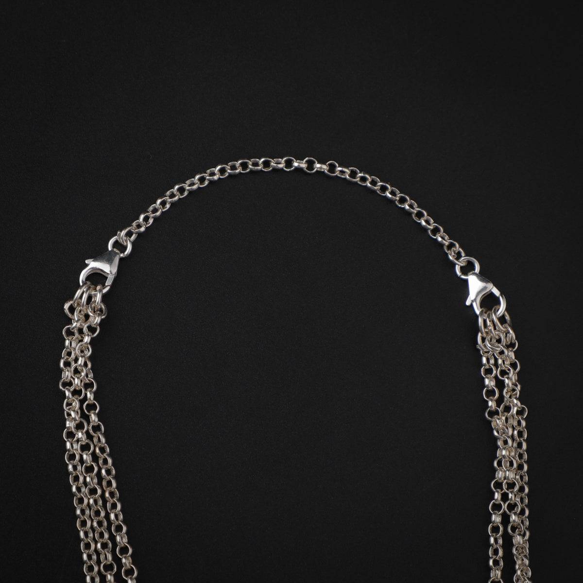 3 in 1 Classic Silver Necklace