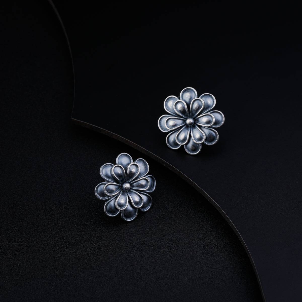 Handcrafted Flower Studs Earring