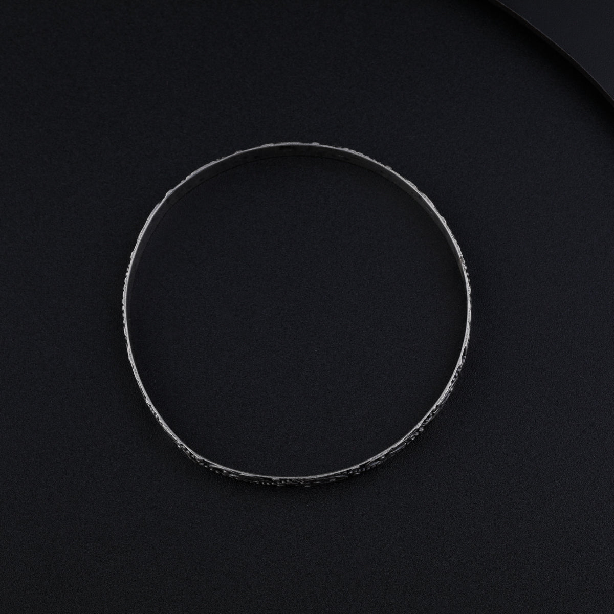 Silver Single Nakshi Bangle