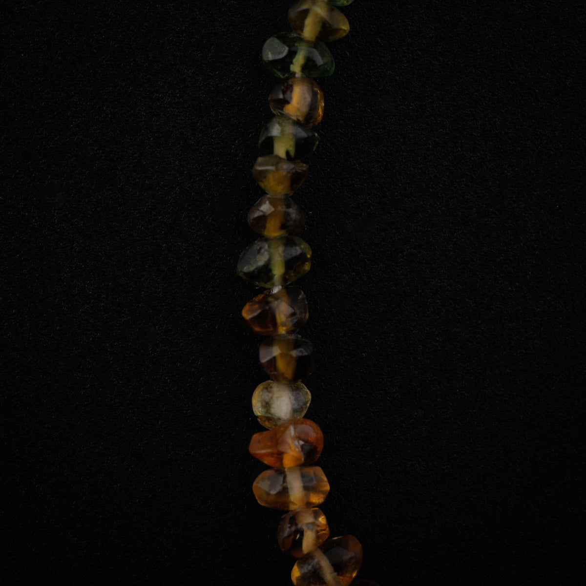 Multicolor Semi Precious Stones Anklet