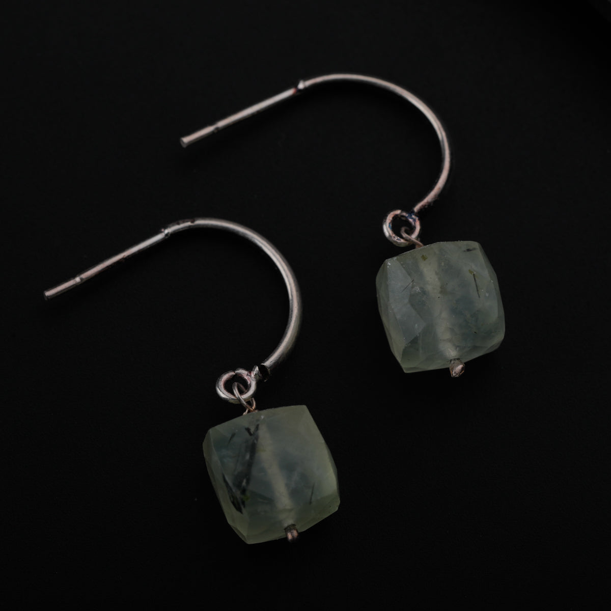 Peridot Silver Earring