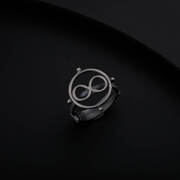 Silver Infinity Ring