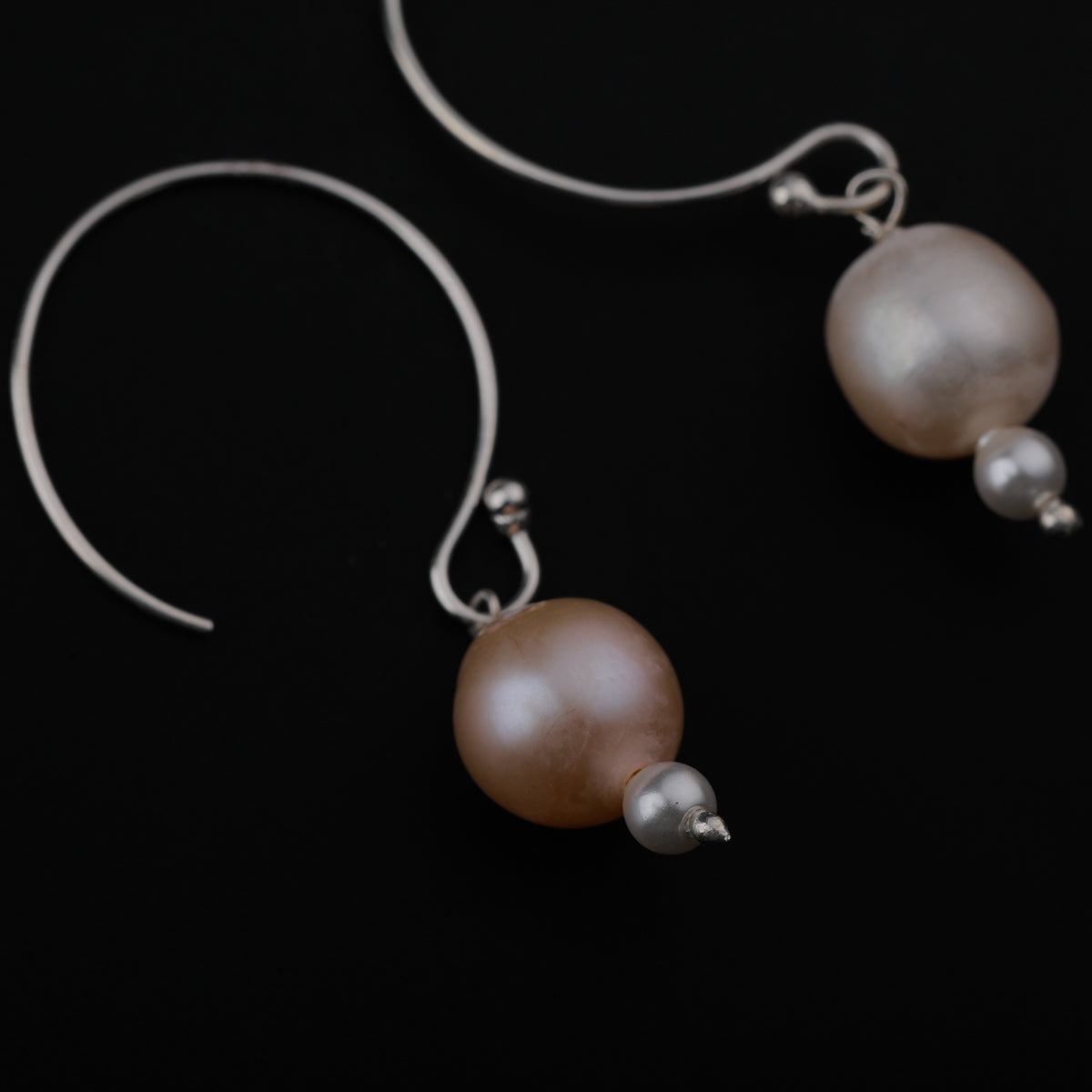 Pearl Silver Earring