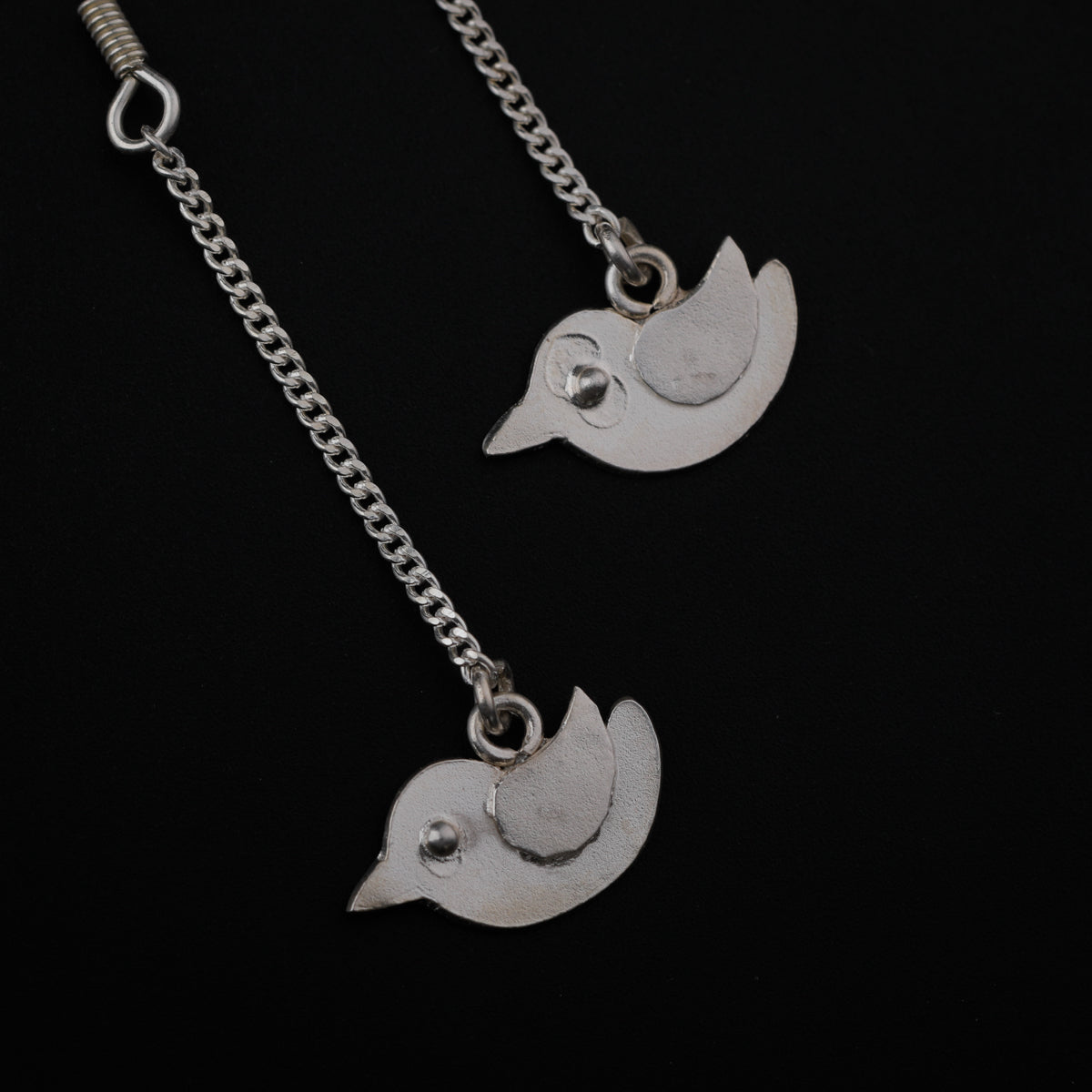 Silver Bird Dangler Earring