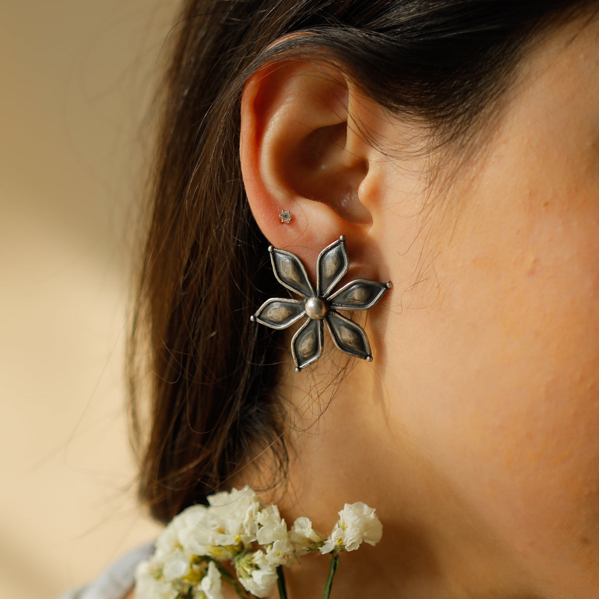 Flower Ear Studs