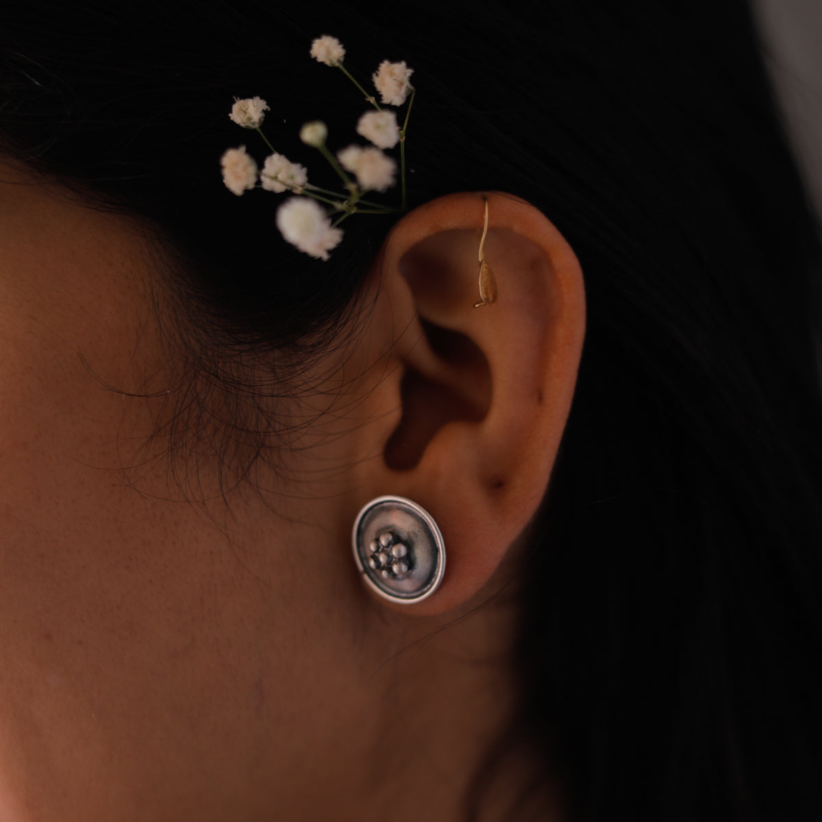 Kudi Circle Earrings