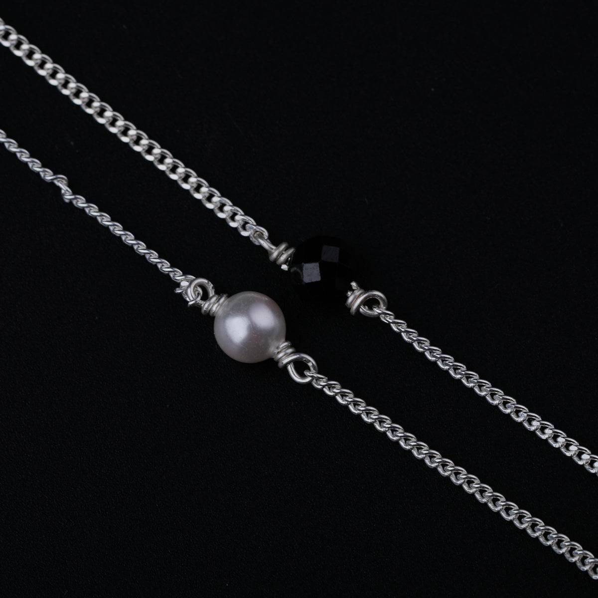 Three Way Silver Chain Mangalsutra