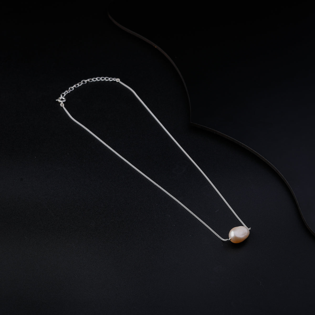 Fresh Water Pearl Silver Necklace