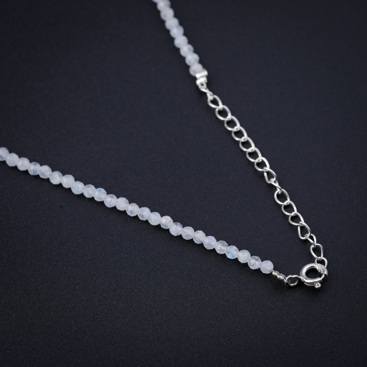 Moonstone Silver Necklace