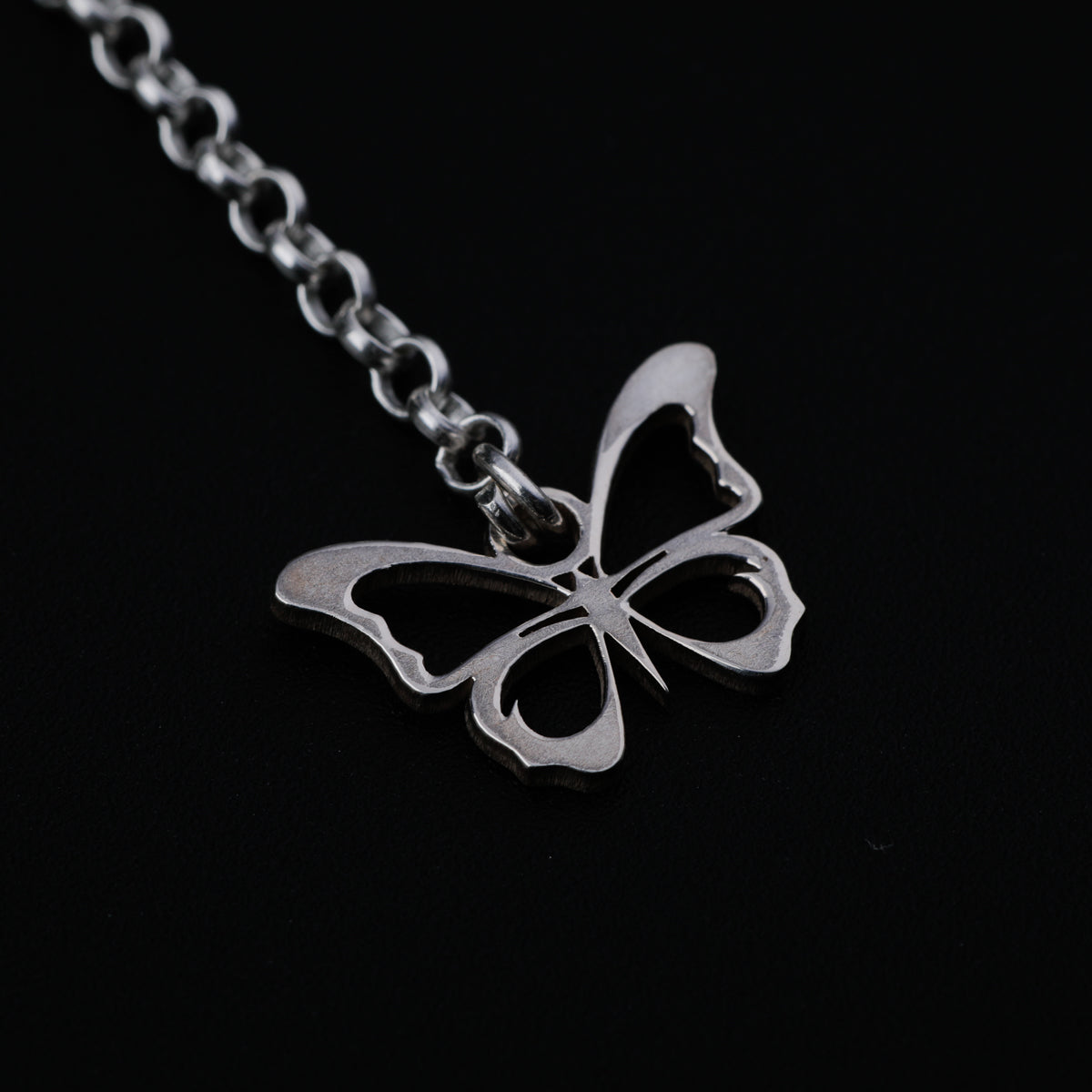 Silver Charm: Butterfly