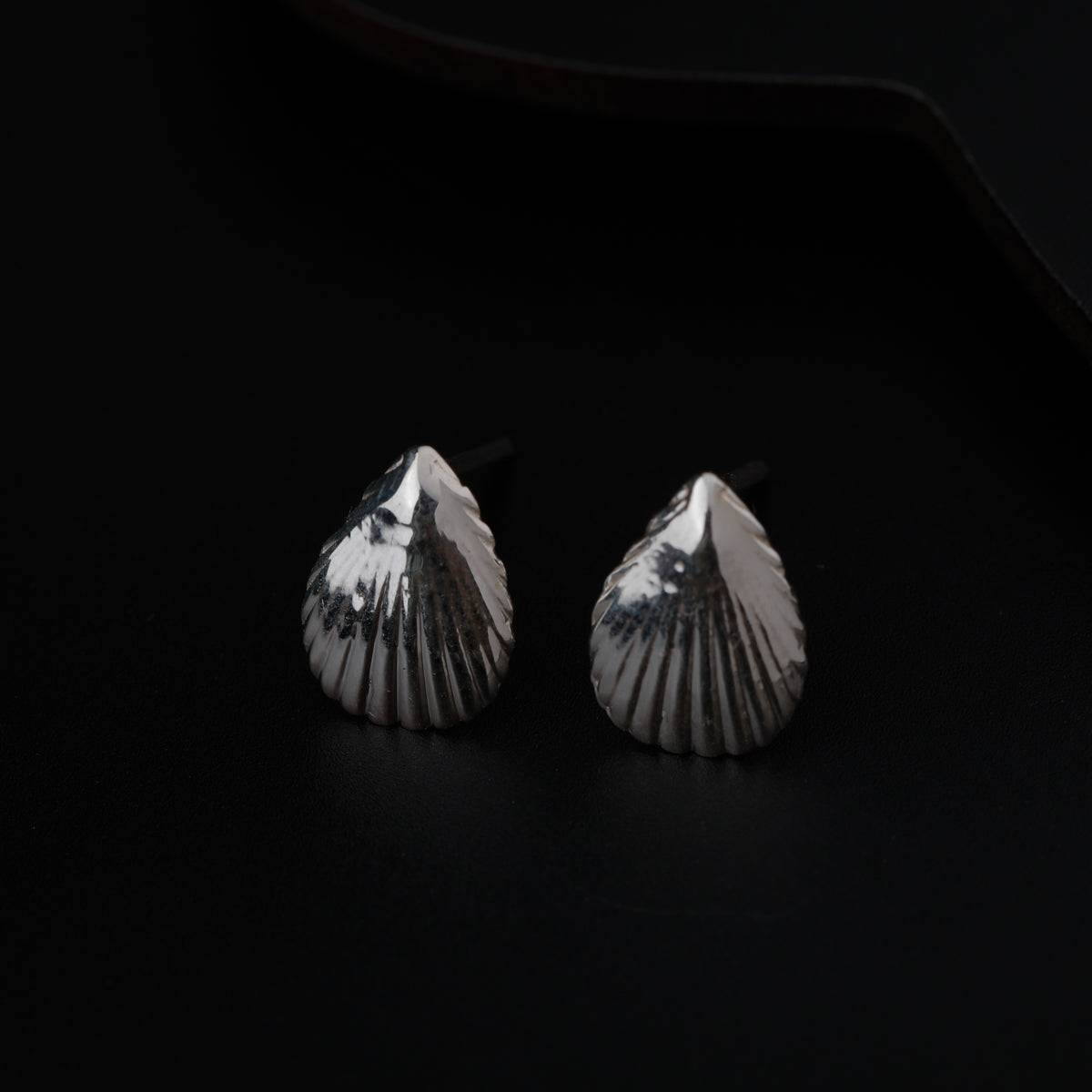 Silver Shell Earring