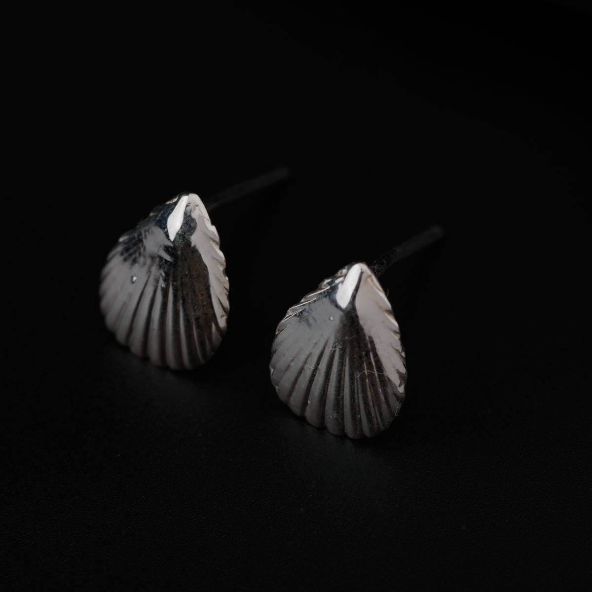 Silver Shell Earring