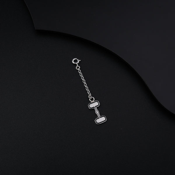 Dumbbell Charm ( For purse / mobile / bracelet / anklet )