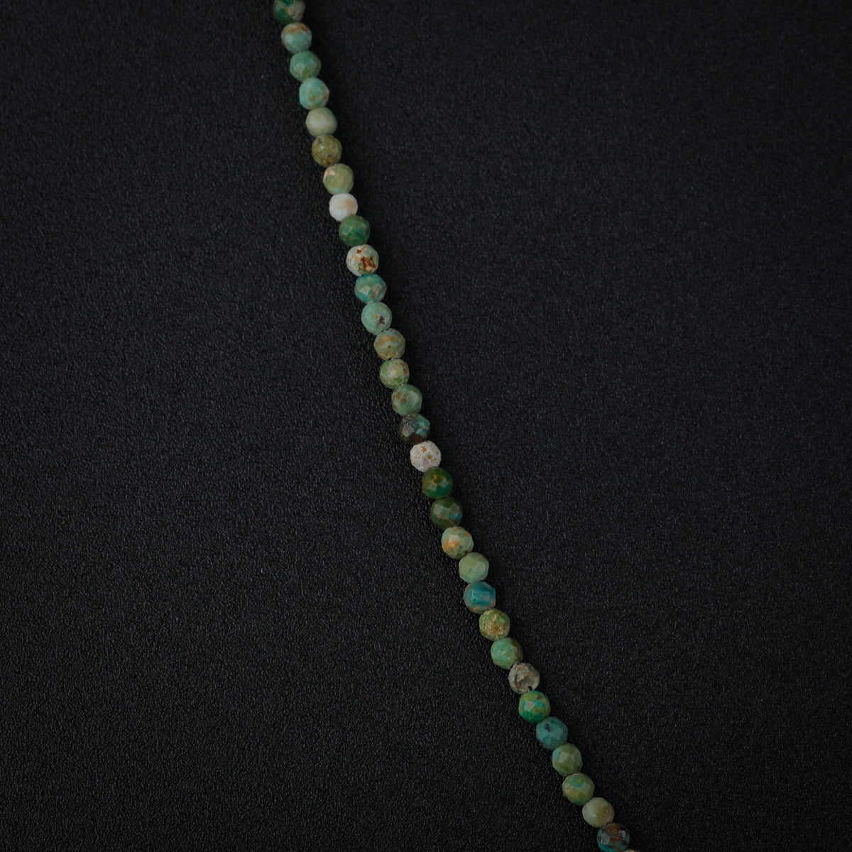 Multicolor Necklace with Silver Pipe