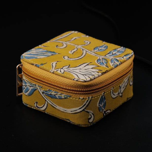 Premium Fabric Jewellery Pouch