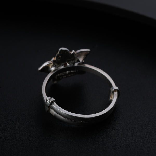 Silver Prajakta Ring