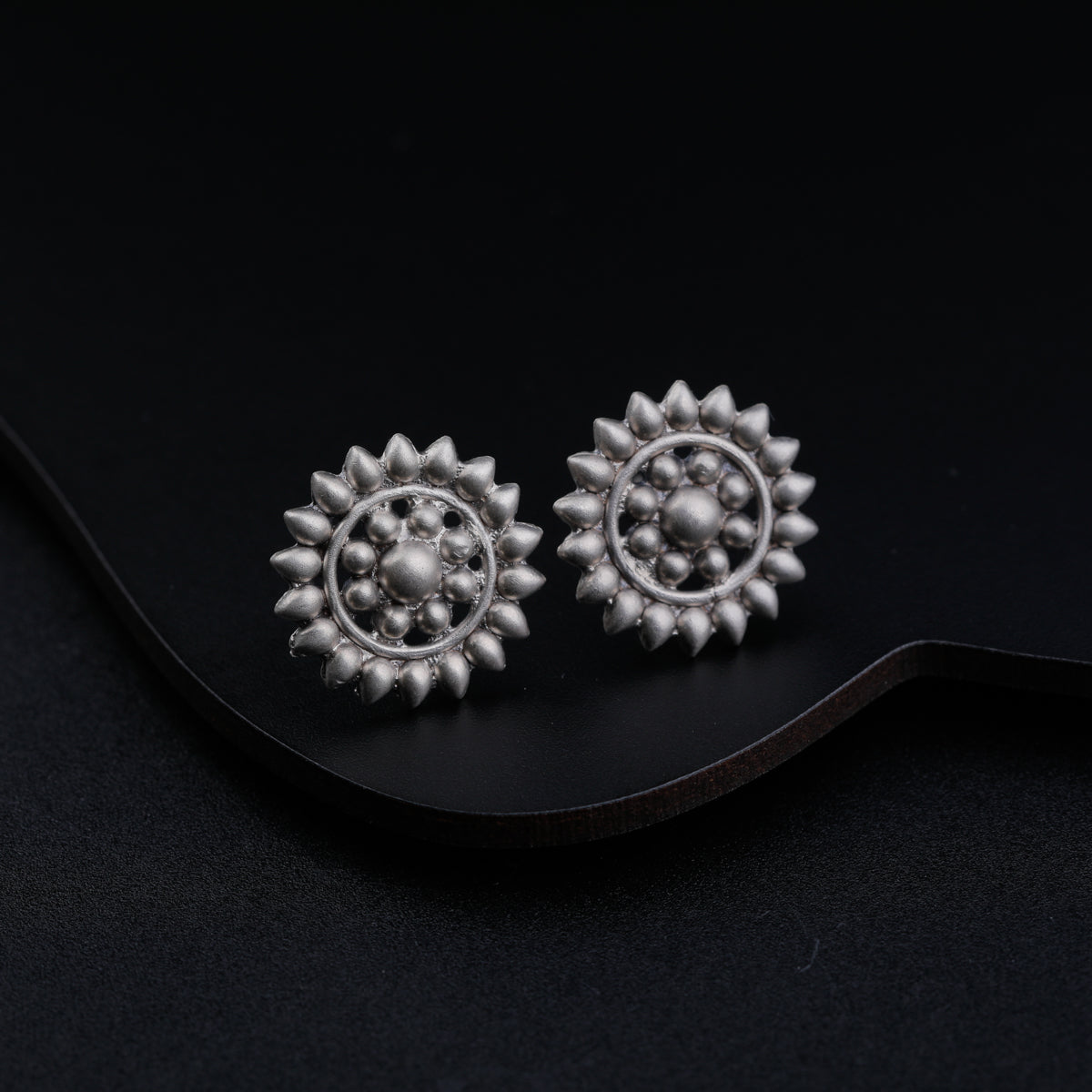 Round Petal Earrings