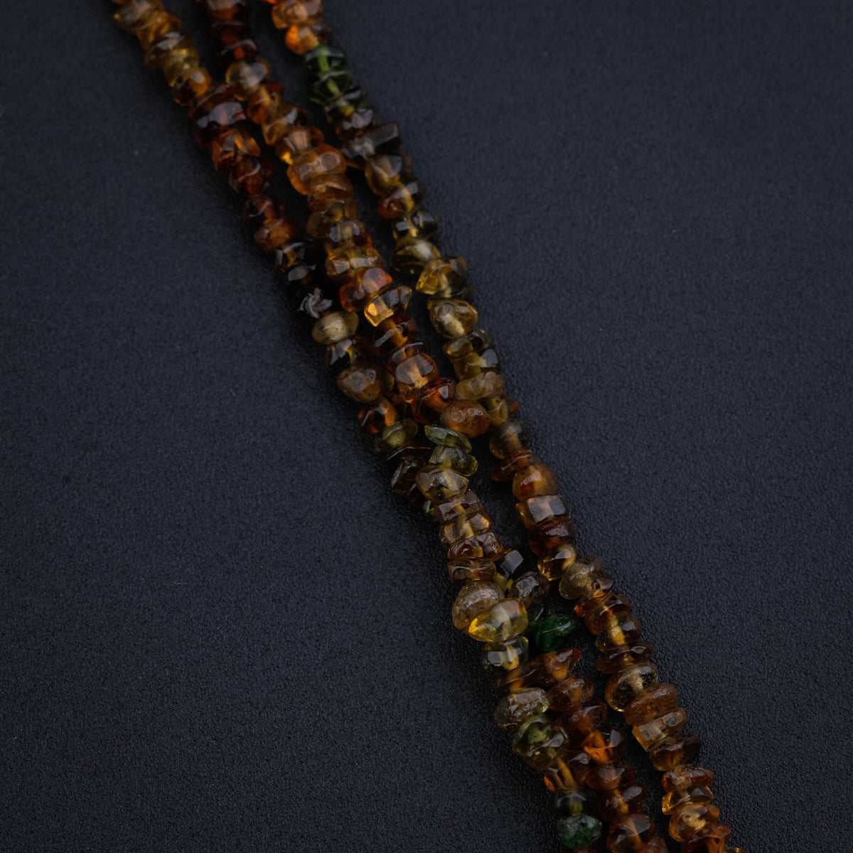 Tourmaline and Pearls Layered Necklace