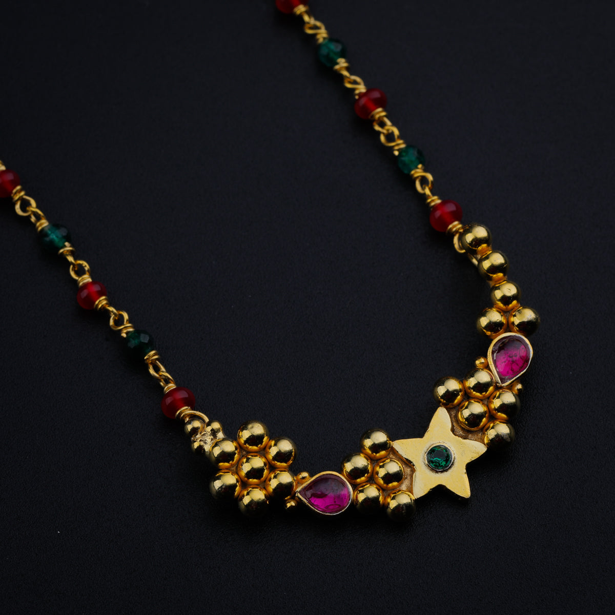 Indrayani Nath Necklace Gold Plated