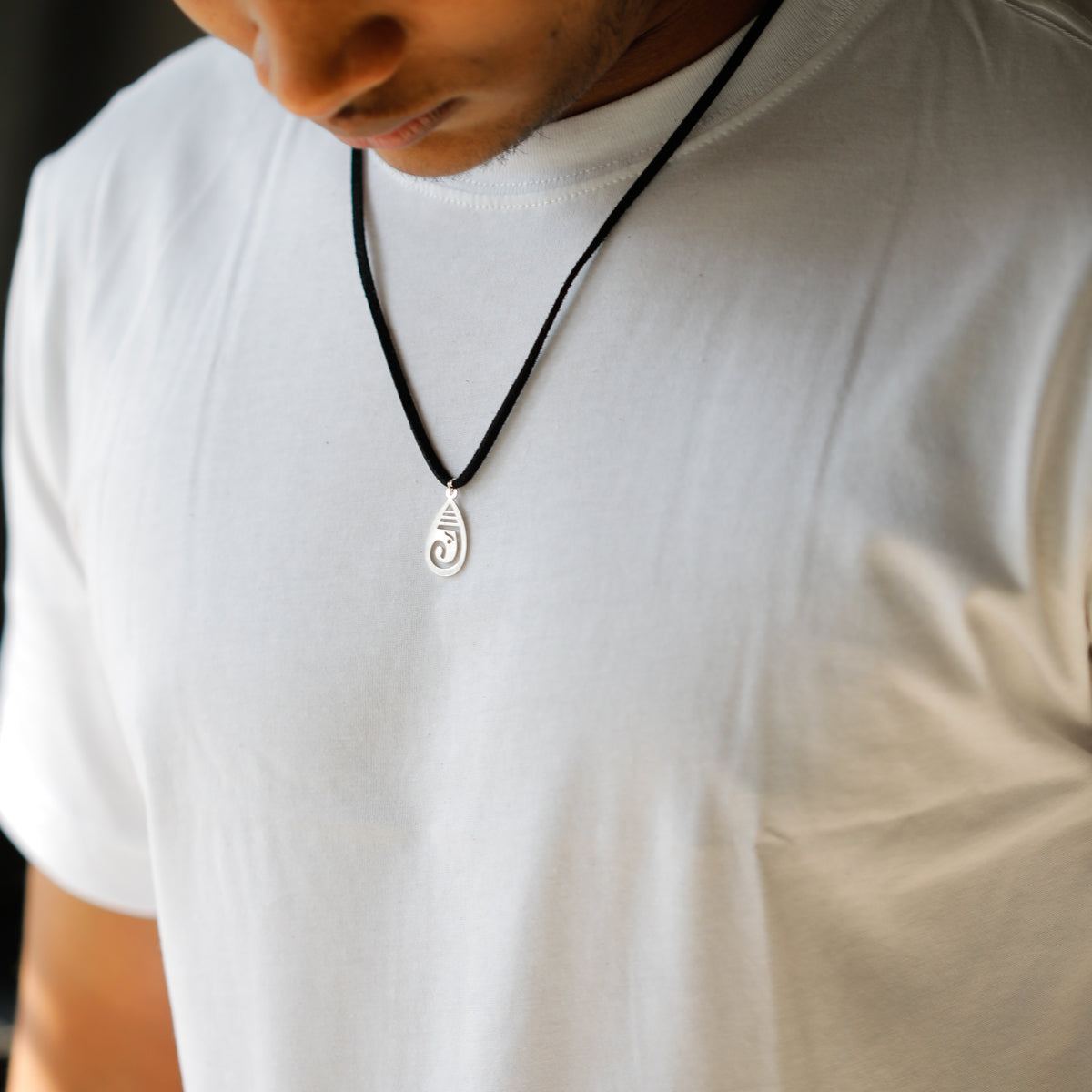 Silver Ganesha Necklace for Men