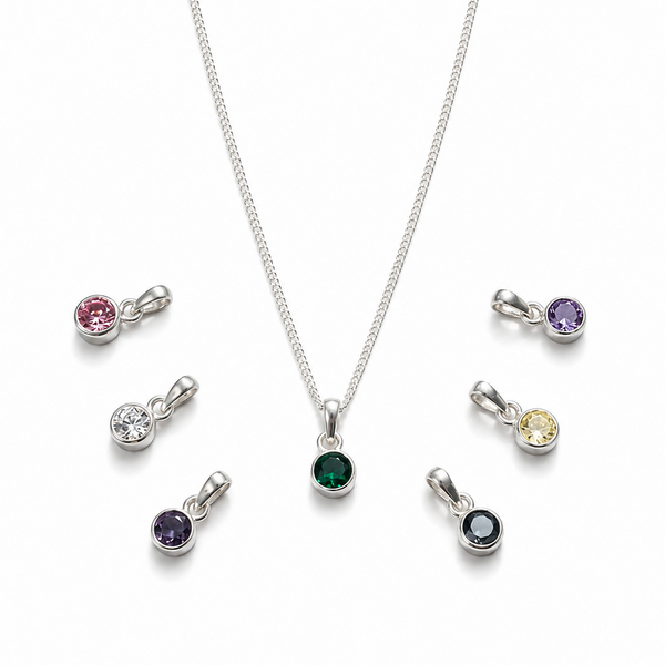 Rainbow CZ Pendant Pack | 92.5 Sterling Silver