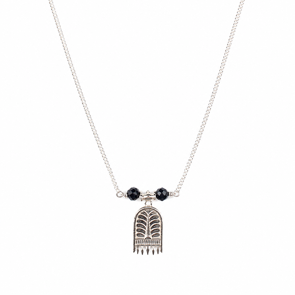 Saaj Motif Chain Mangalsutra | 92.5 Sterling Silver