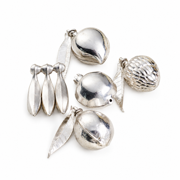 Set of 5 fruits: Large