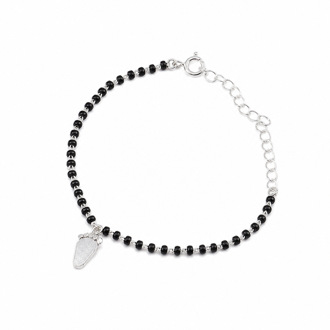 Silver Charm Mangalsutra bracelet