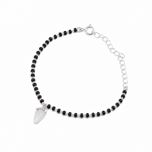Silver Charm Mangalsutra bracelet
