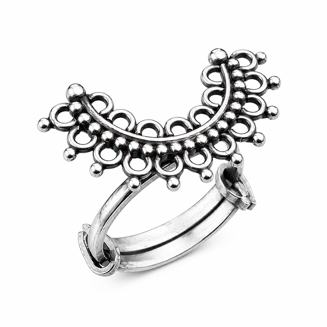 Silver Filigree Ring