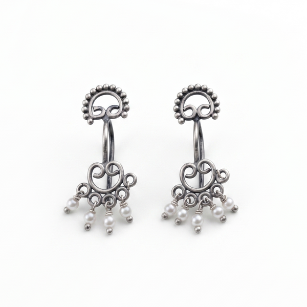 Silver Gopadma Bugadi (Clip on)